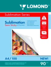Матовая полулипкая сублимационная бумага Lomond Semi Sticky Sublimation Transfer