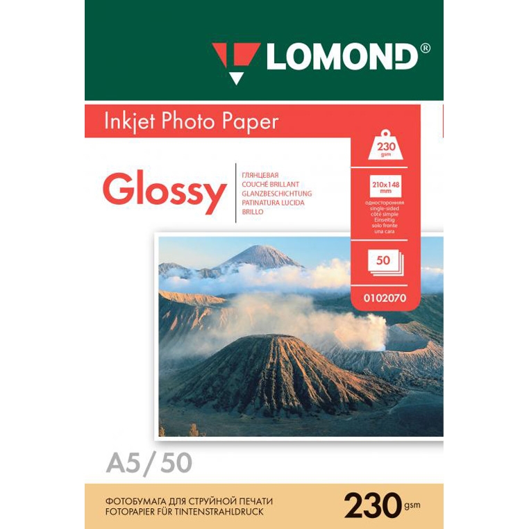 фотобумага Lomond Glossy Inkjet Photo Paper 0102025